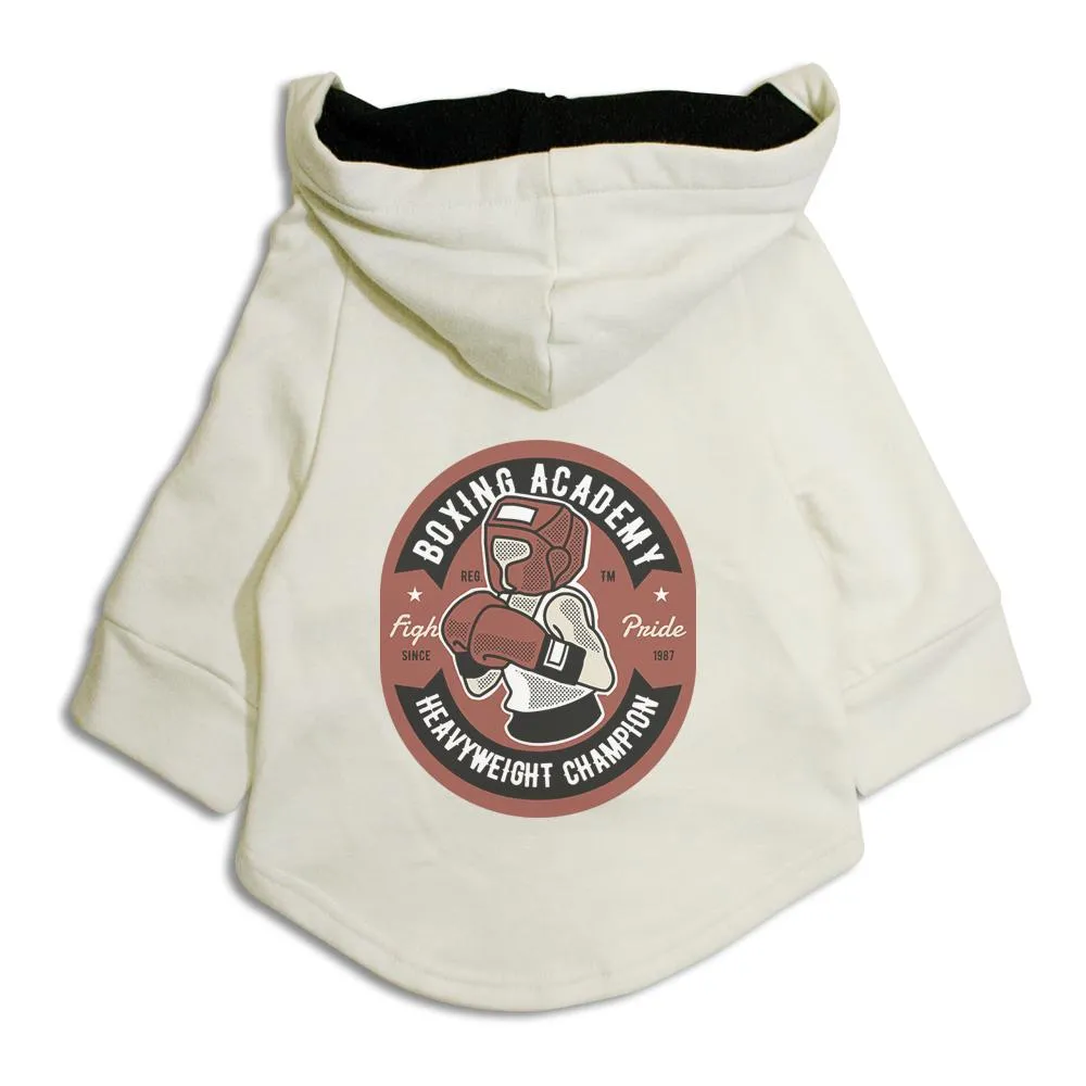 Boxing Academy Cat Hoodie Jacket