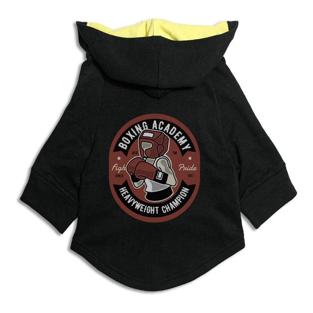 Boxing Academy Cat Hoodie Jacket