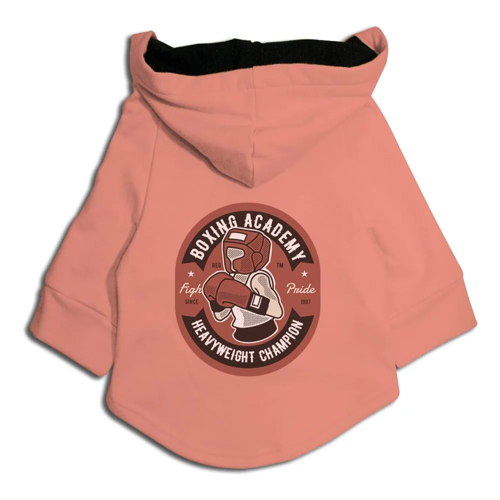 Boxing Academy Cat Hoodie Jacket