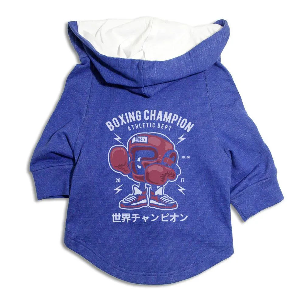 Boxing Champion Cat Hoodie Jacket