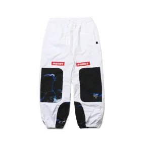 BSRBT ACT BOX JOGGER PANTS WHITE