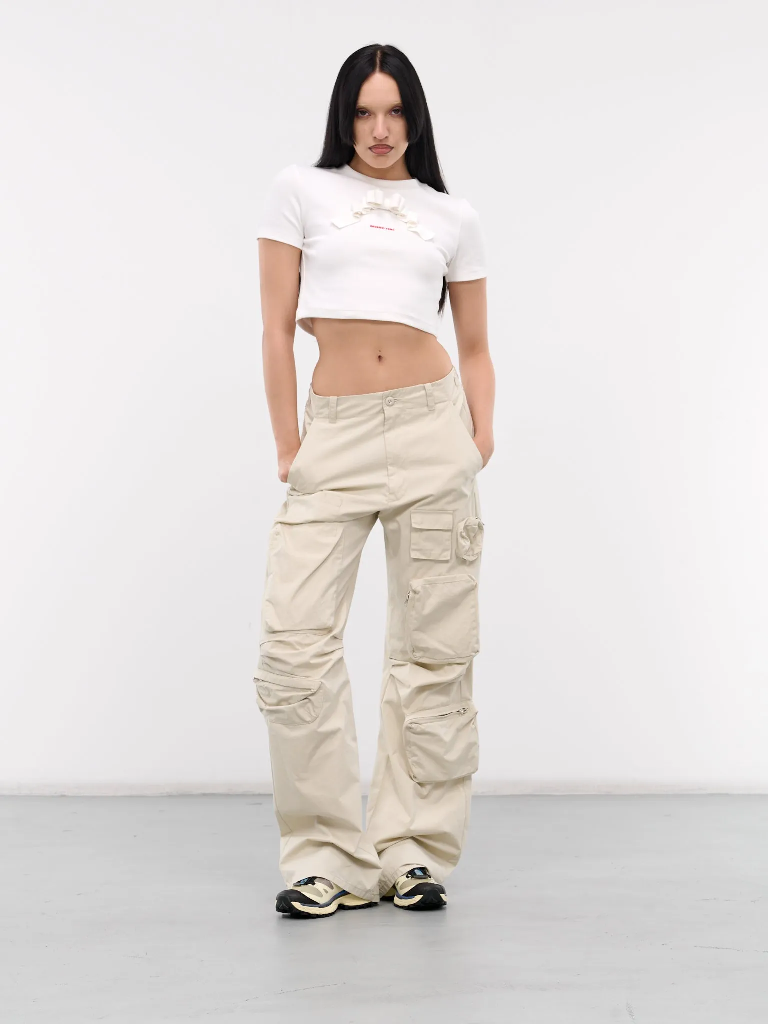 Cargo Pocket Pants (S52KA0504-M35148-103-CHALK)