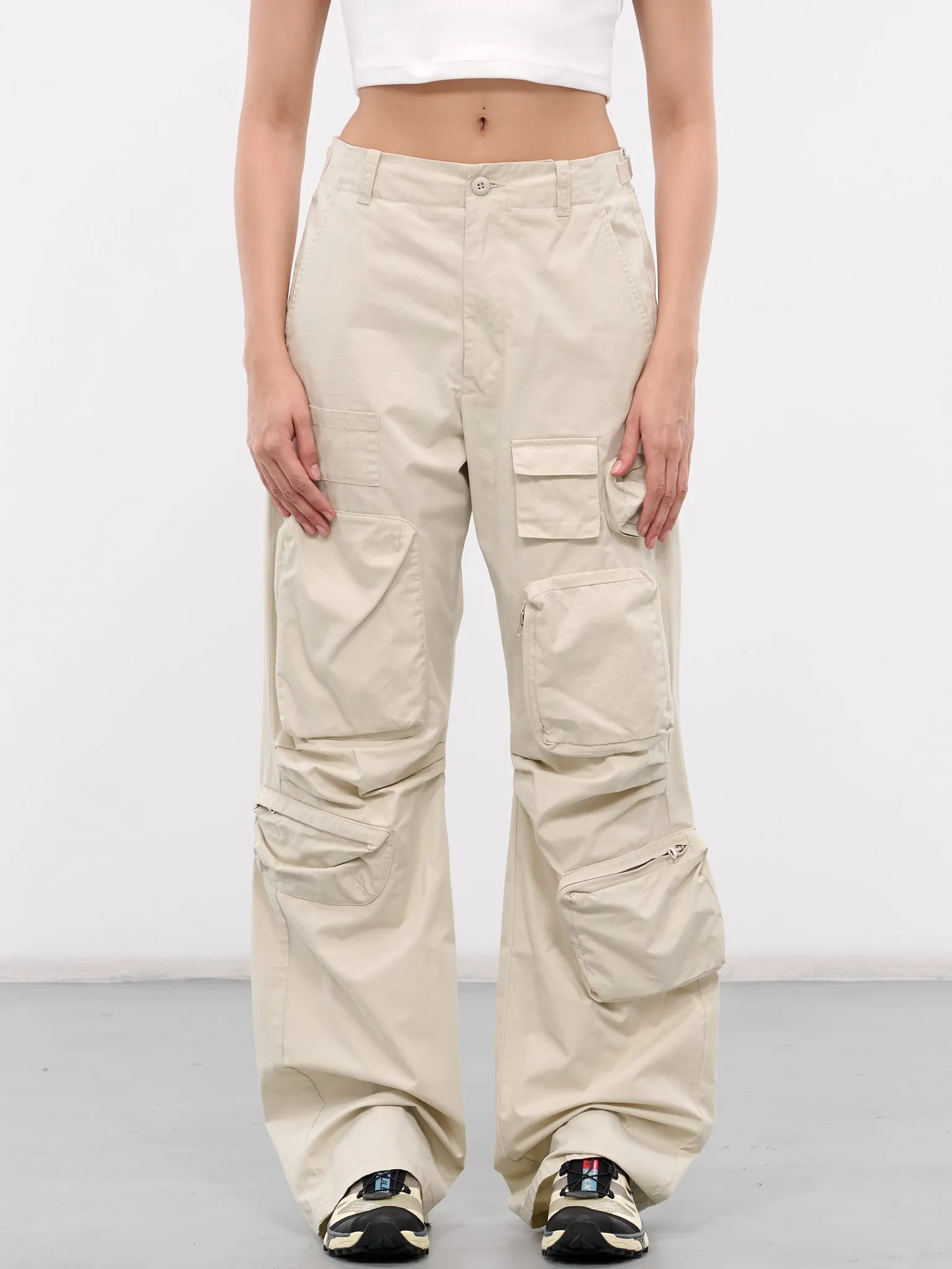 Cargo Pocket Pants (S52KA0504-M35148-103-CHALK)