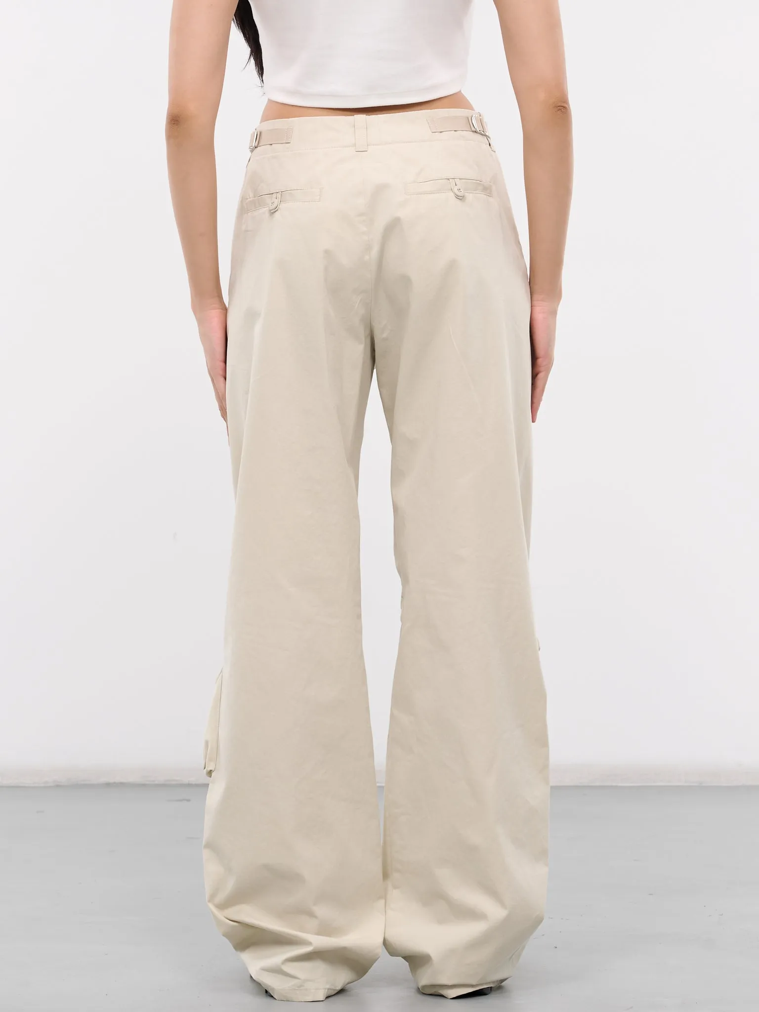 Cargo Pocket Pants (S52KA0504-M35148-103-CHALK)