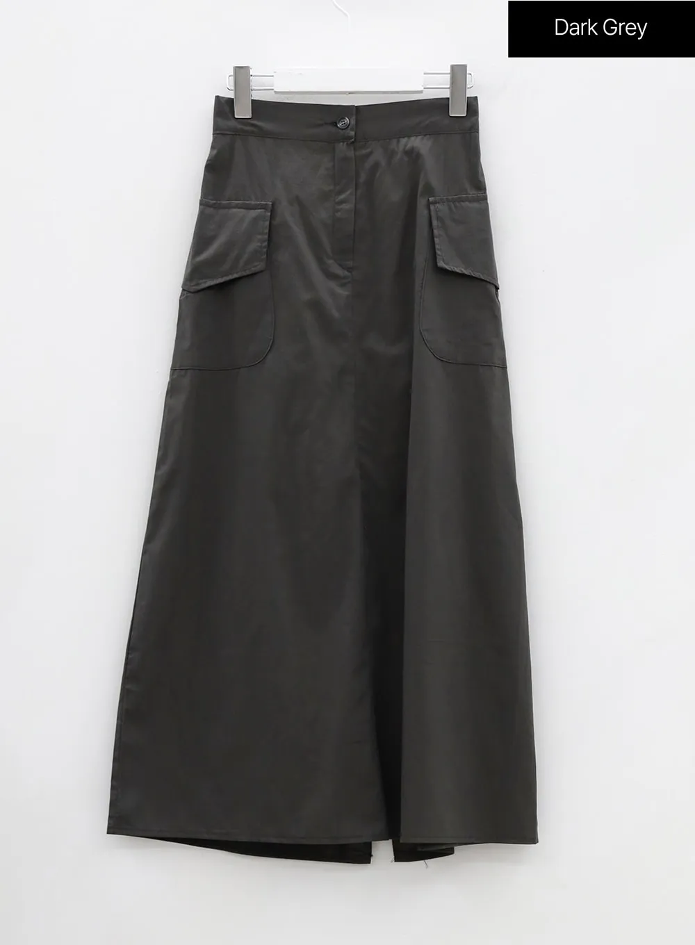 Cargo Wide Fit Long Skirt with Pocket UU1407