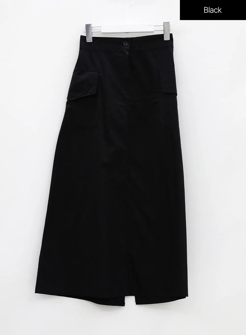 Cargo Wide Fit Long Skirt with Pocket UU1407