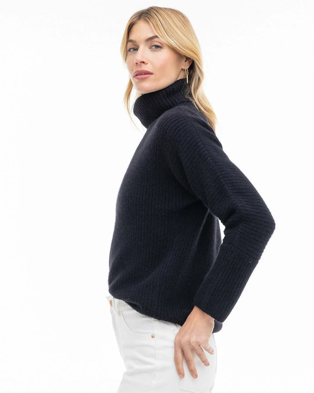 Cashmere Fisherman Turtleneck