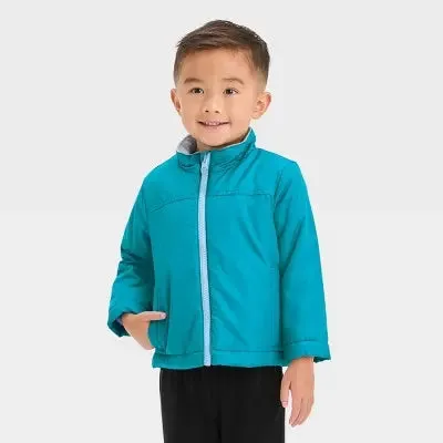 Cat & Jack Infant Kids Zip-Up Winter Puffer Windbreaker 3-In-1 Jacket