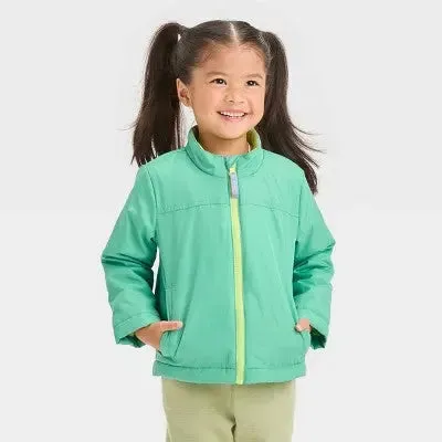 Cat & Jack Infant Kids Zip-Up Winter Puffer Windbreaker 3-In-1 Jacket