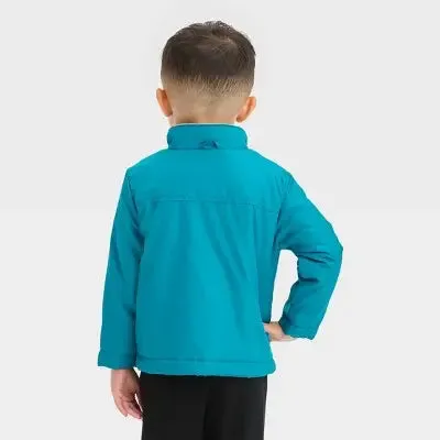 Cat & Jack Infant Kids Zip-Up Winter Puffer Windbreaker 3-In-1 Jacket