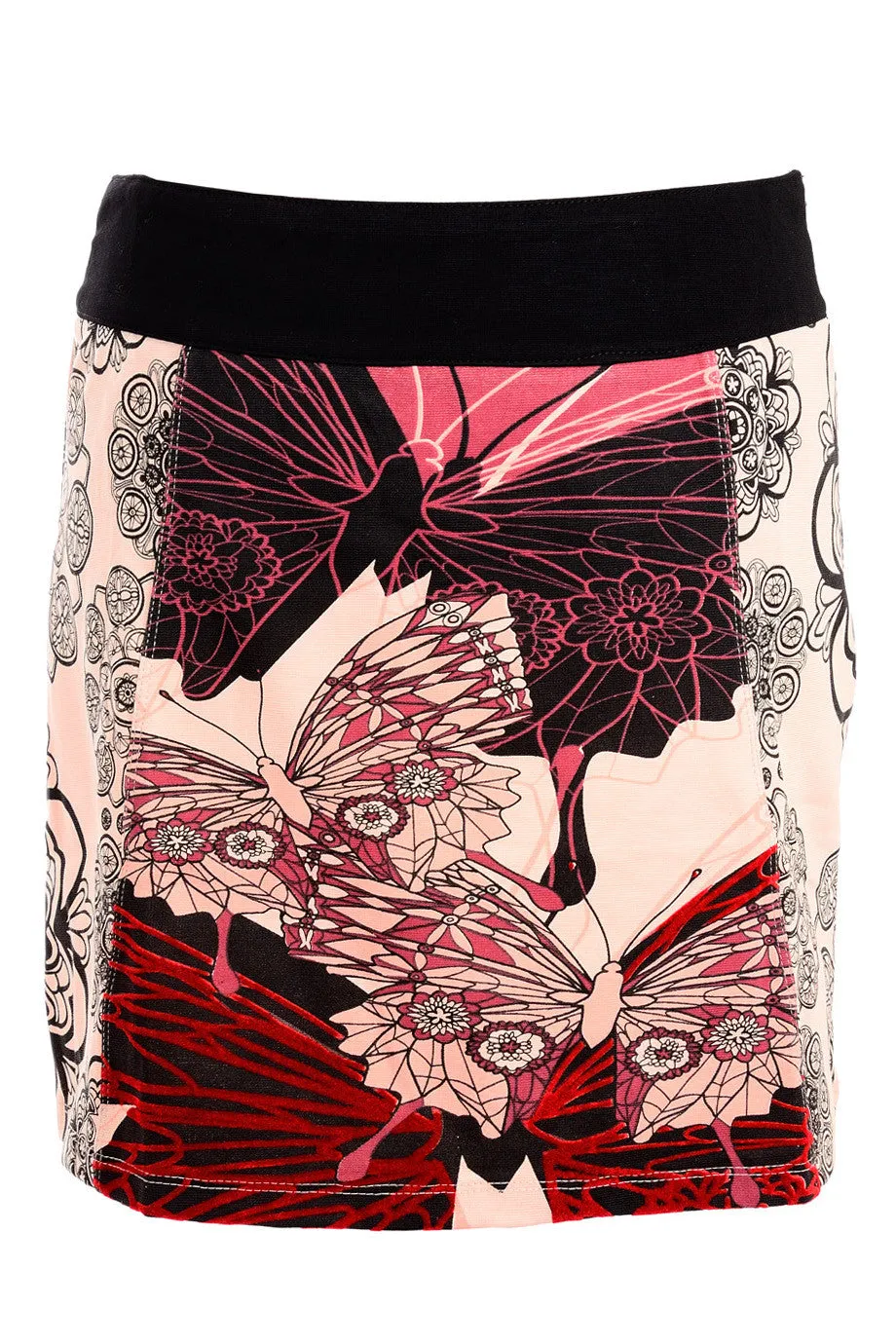 CHENILLE Graphic Printed Skirt