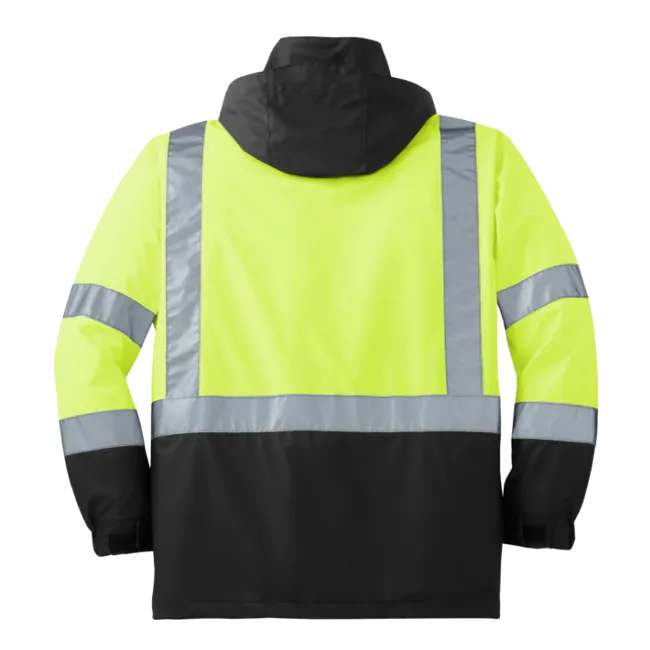 Class 3 ANSI 2-Tone Reflective Windbreaker Jacket