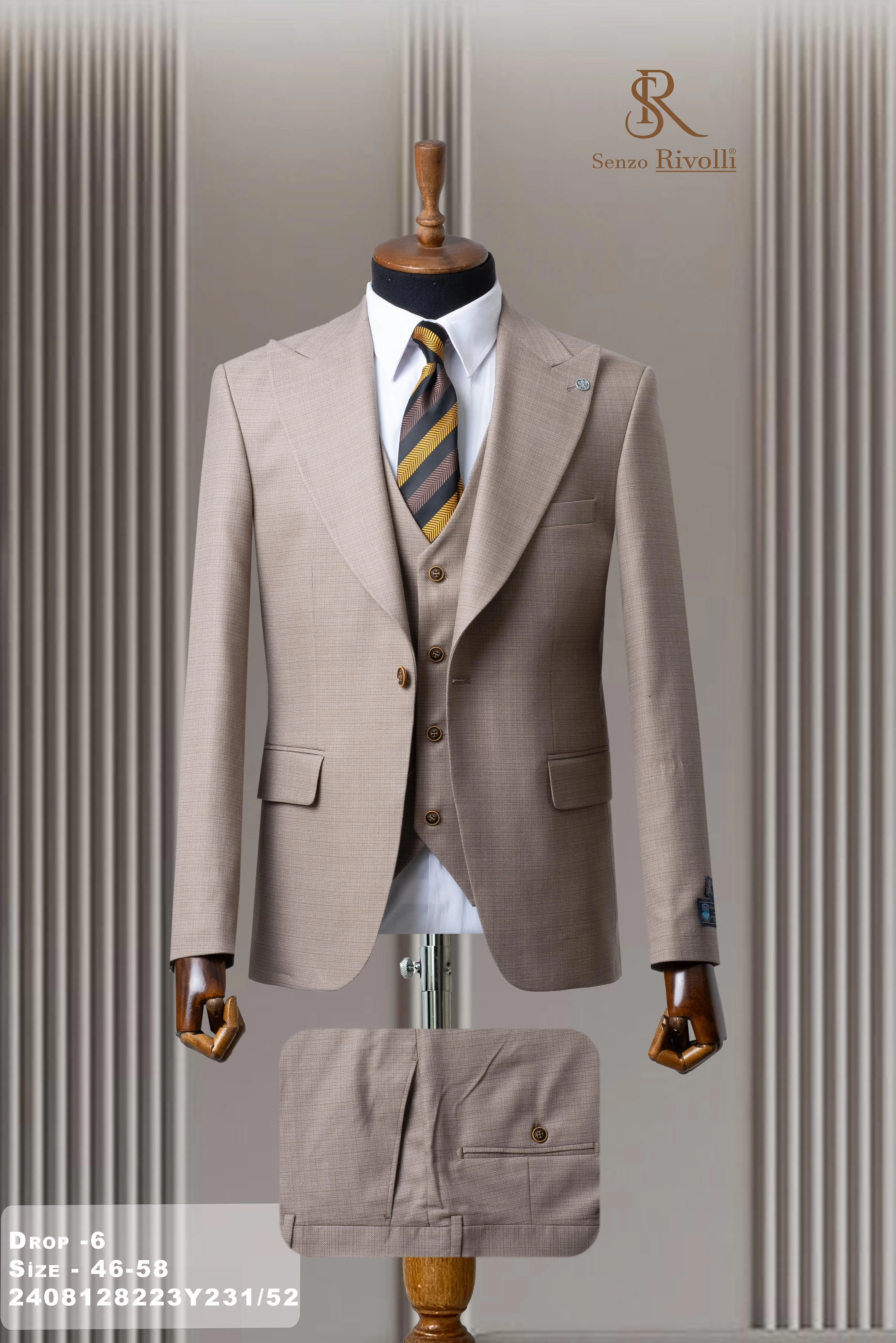 Classic 3 Piece Suit.