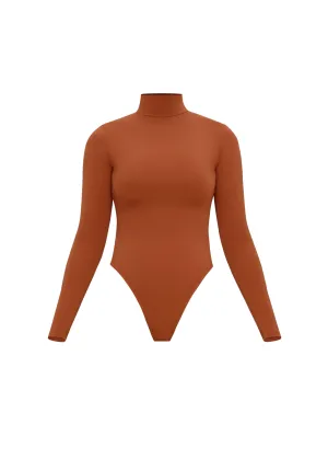 COLLO BODYSUIT - PUMPKIN