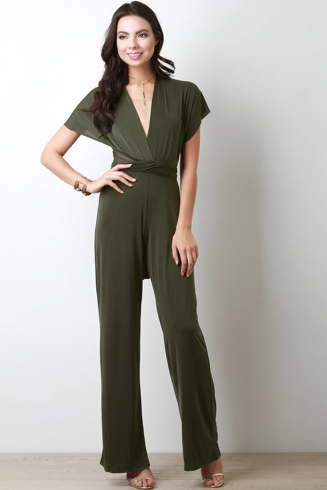 Convertible Multi Wrap Jumpsuit