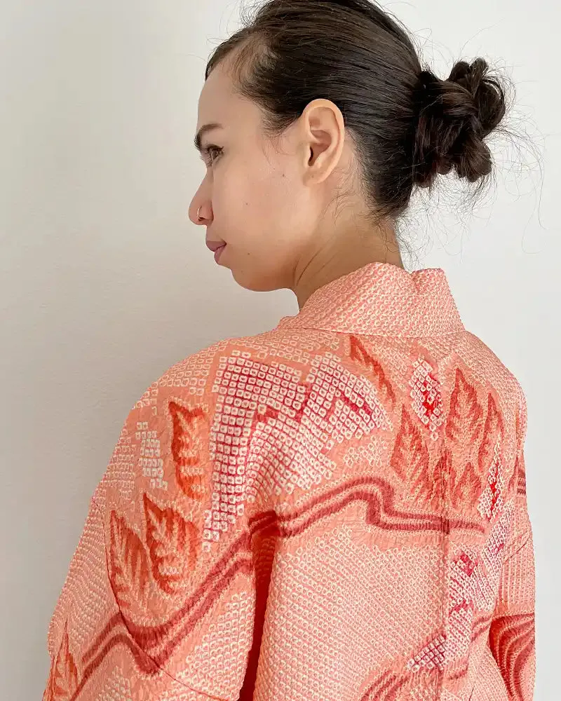 Coral Mountains Haori Kimono Jacket