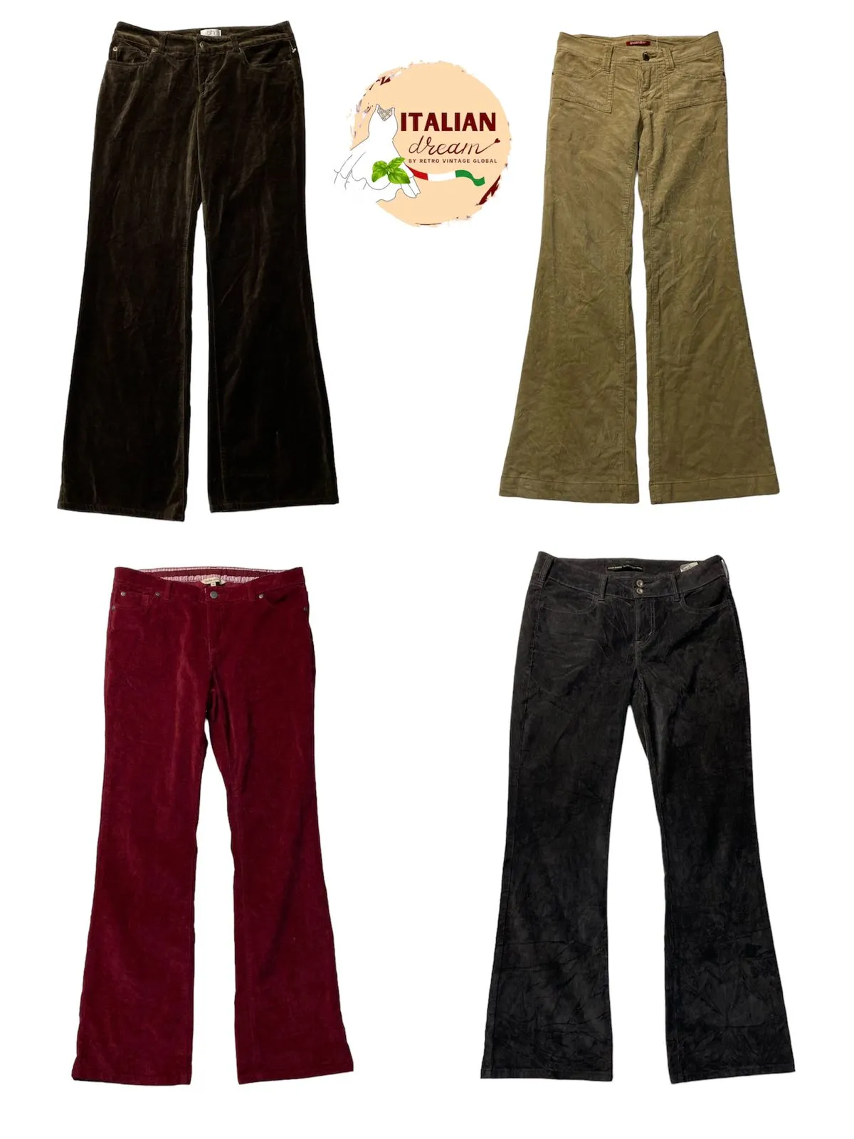 Corduroy Flared Pants