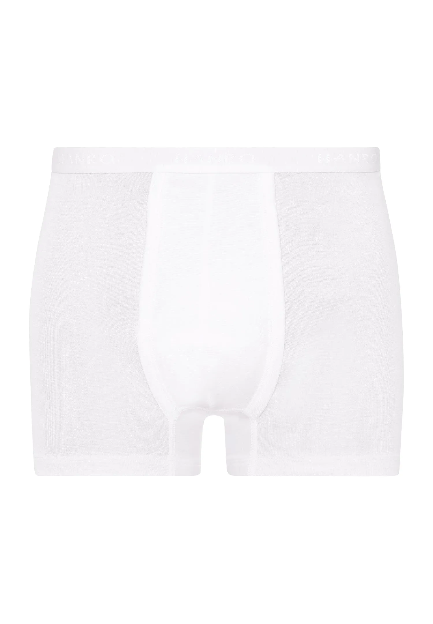 Cotton Pure Cotton Boxer Brief With Fly | White 73634-101