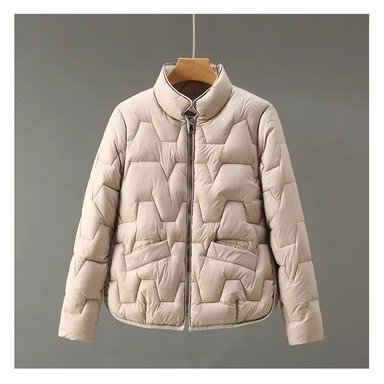 Cropped Lightweight Puffer Jacket