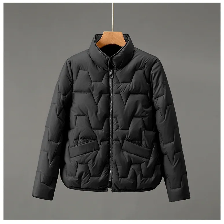 Cropped Lightweight Puffer Jacket