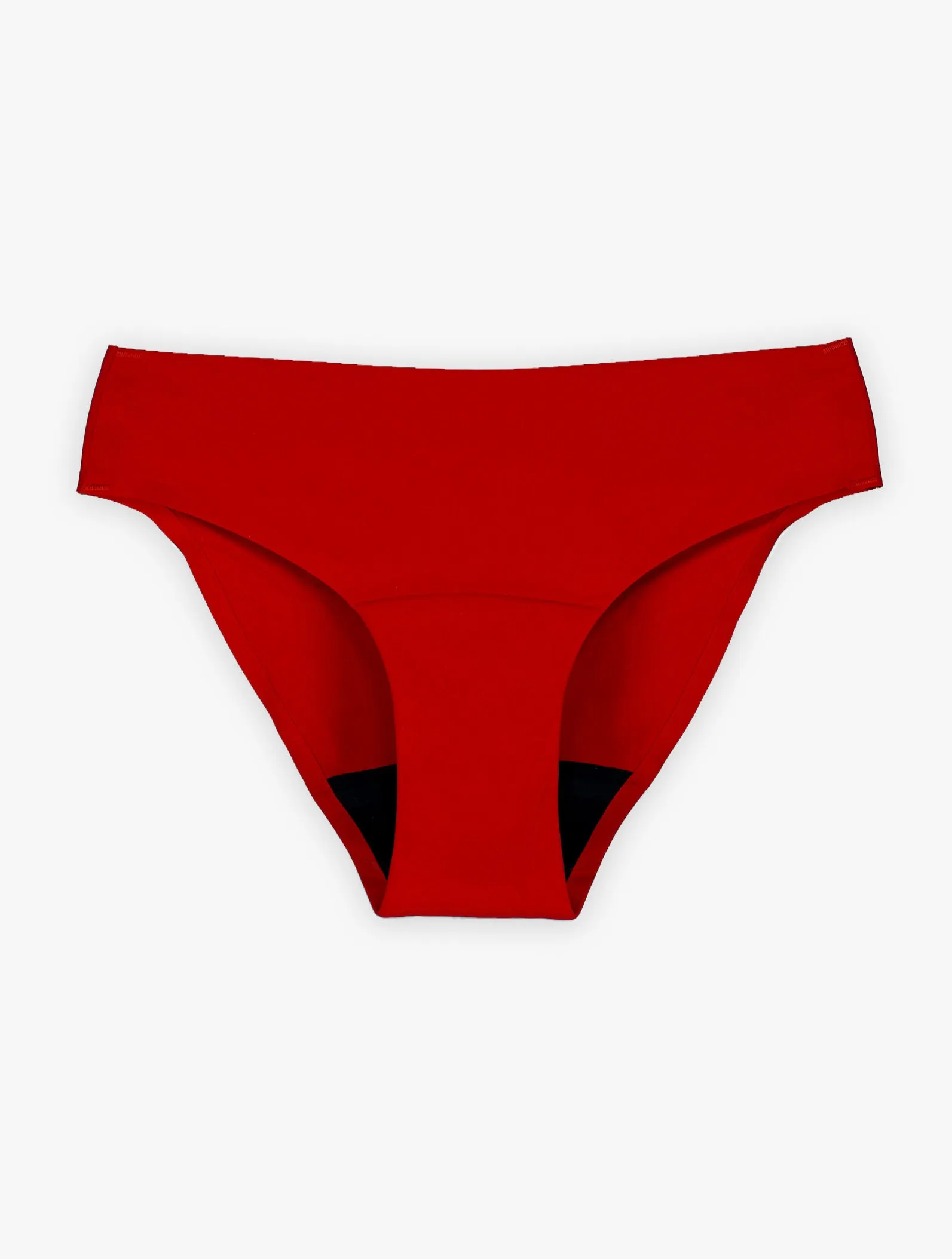 Culotte menstruelle microfibre Séléné Rouge