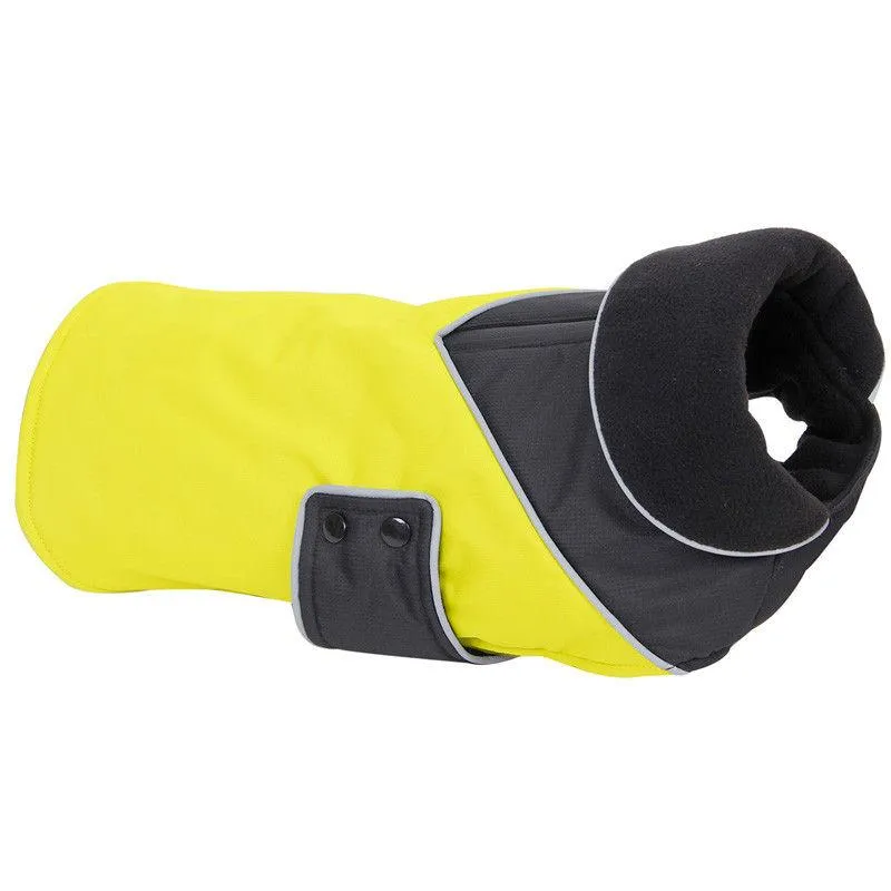 Dog Waterproof Warm Jacket - Yellow -S/M/L