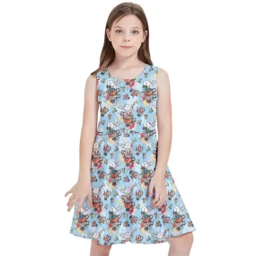 Down the Rabbit Hole Kids' Skater Dress