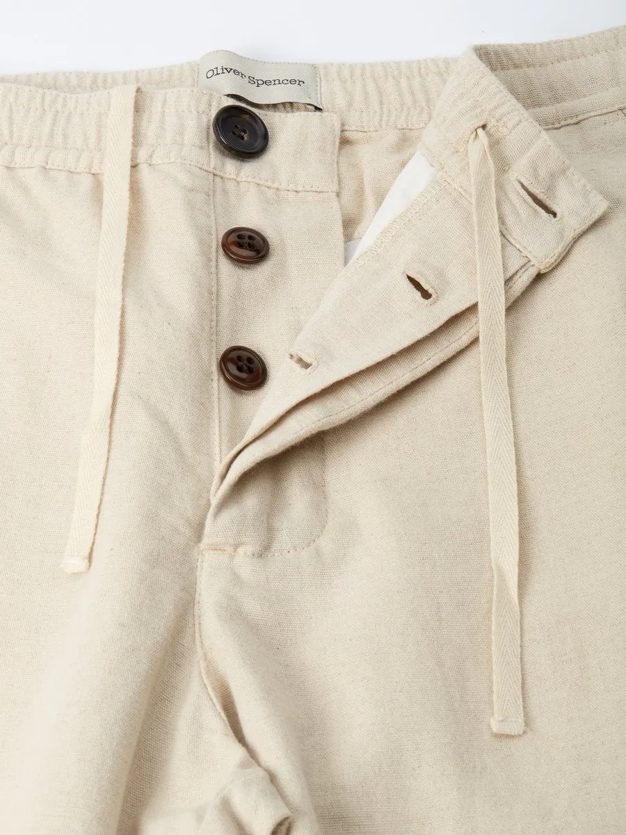 Drawstring Shorts Falke Cream