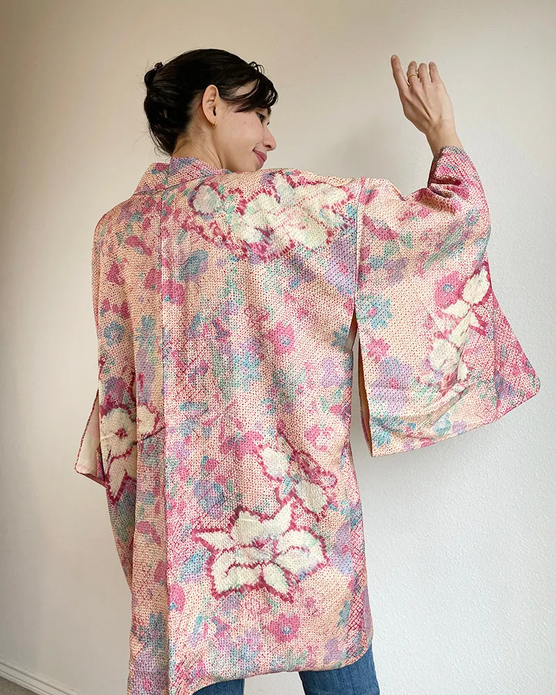 Dreamin' Shibori Haori Kimono Jacket