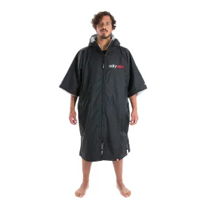 Dryrobe Advance Short Sleeve Changing Robe - Small - Black/Grey