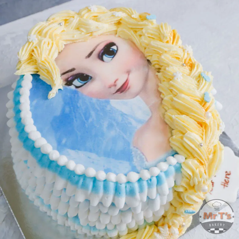 Elsa Frozen Birthday Cake