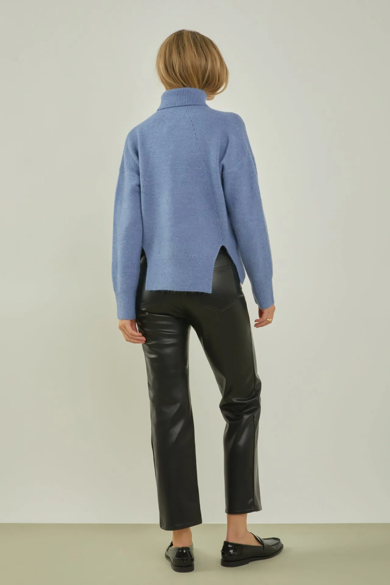 English Factory - Turtleneck Long Sleeve Sweater