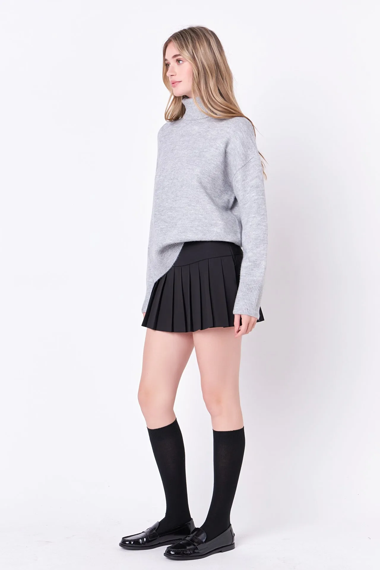 English Factory - Turtleneck Long Sleeve Sweater