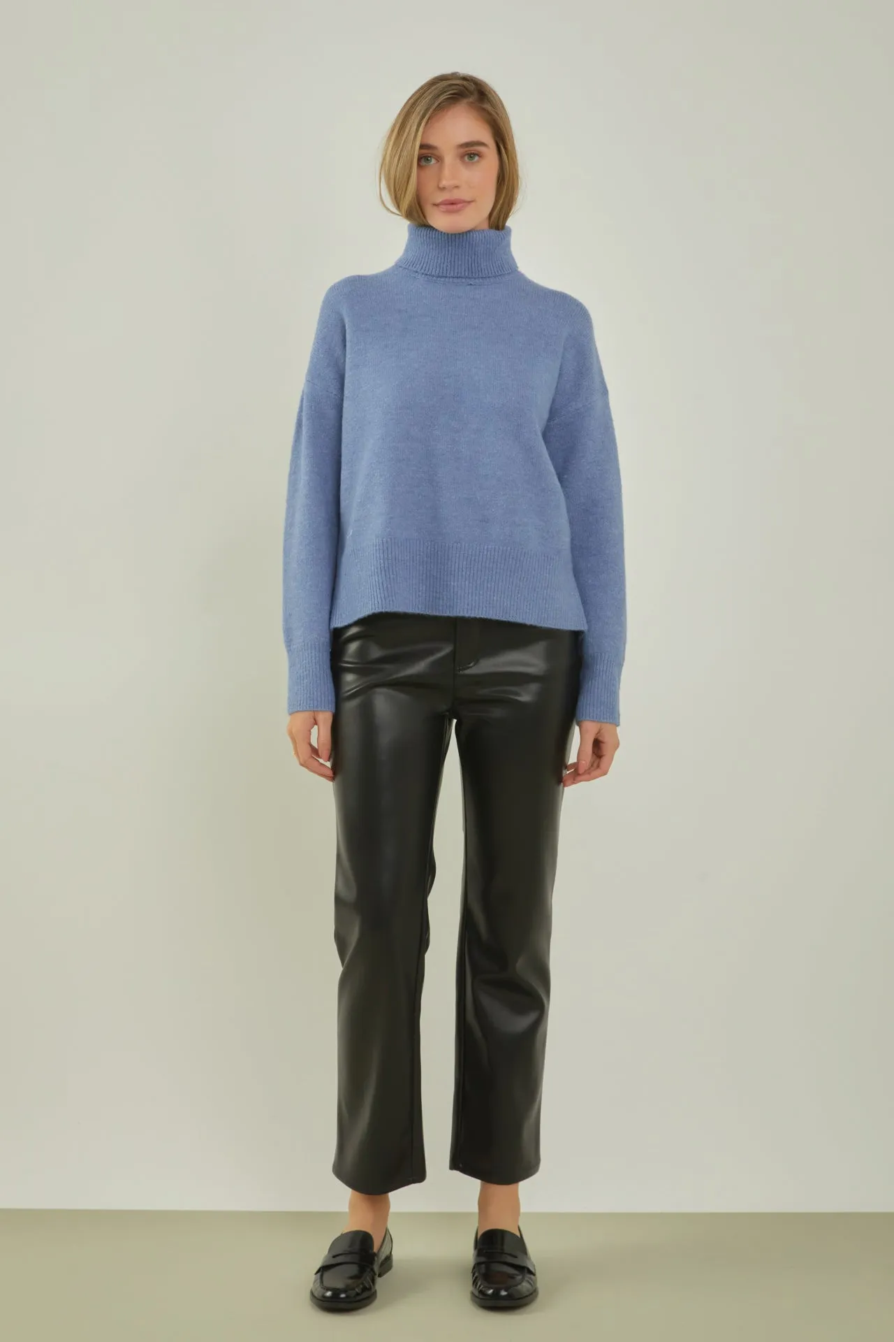 English Factory - Turtleneck Long Sleeve Sweater