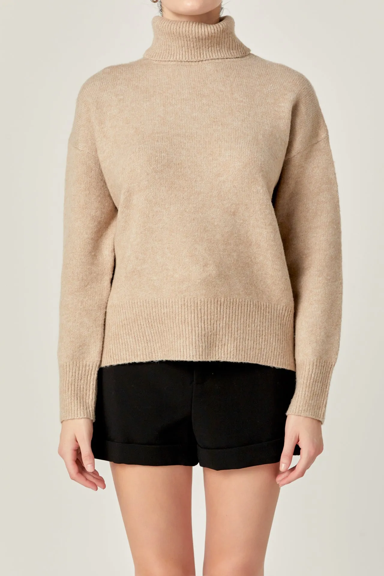 English Factory - Turtleneck Long Sleeve Sweater