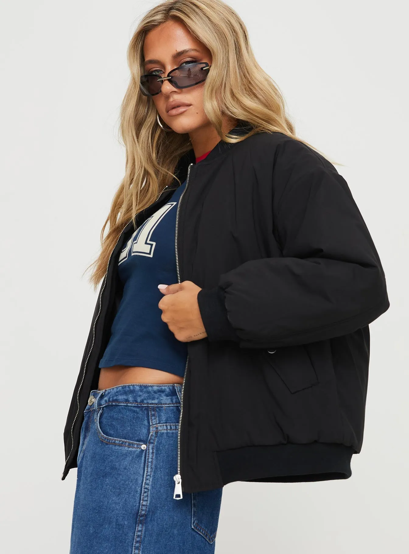 Formations Bomber Jacket Black