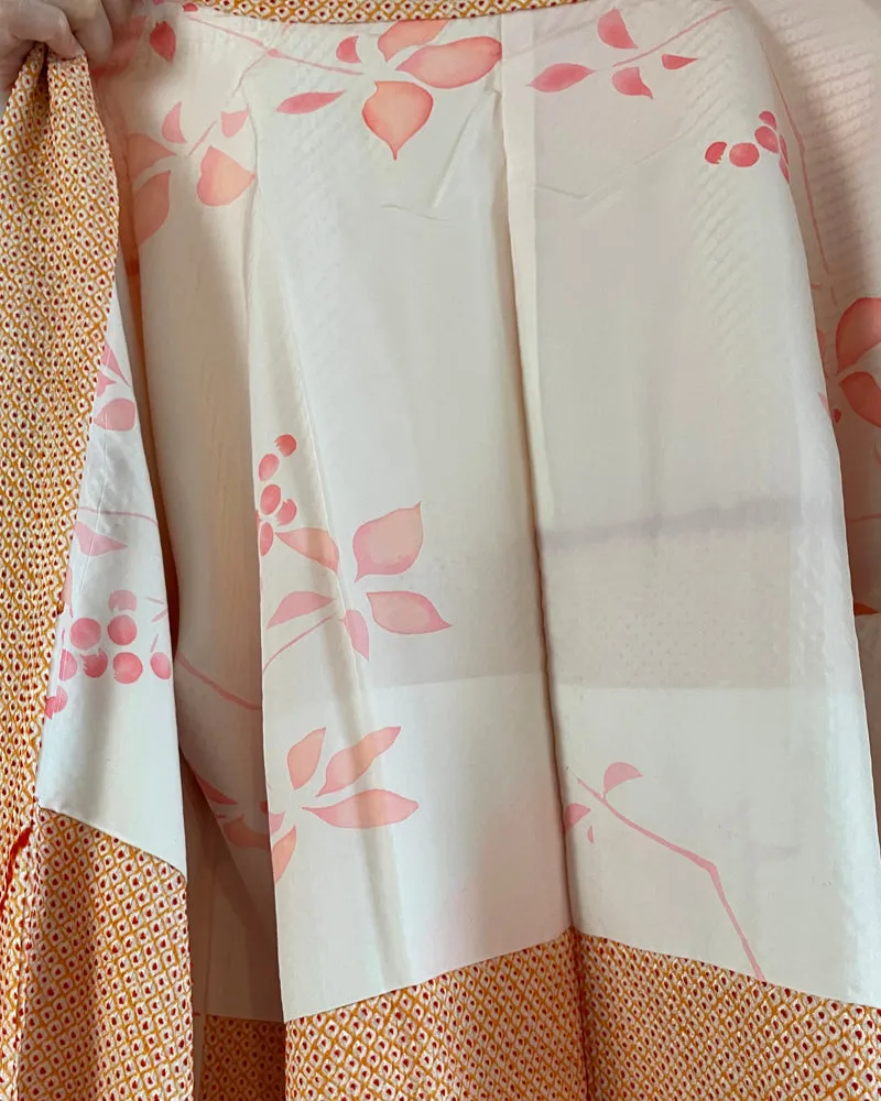 Free Line Shibori Haori Kimono Jacket