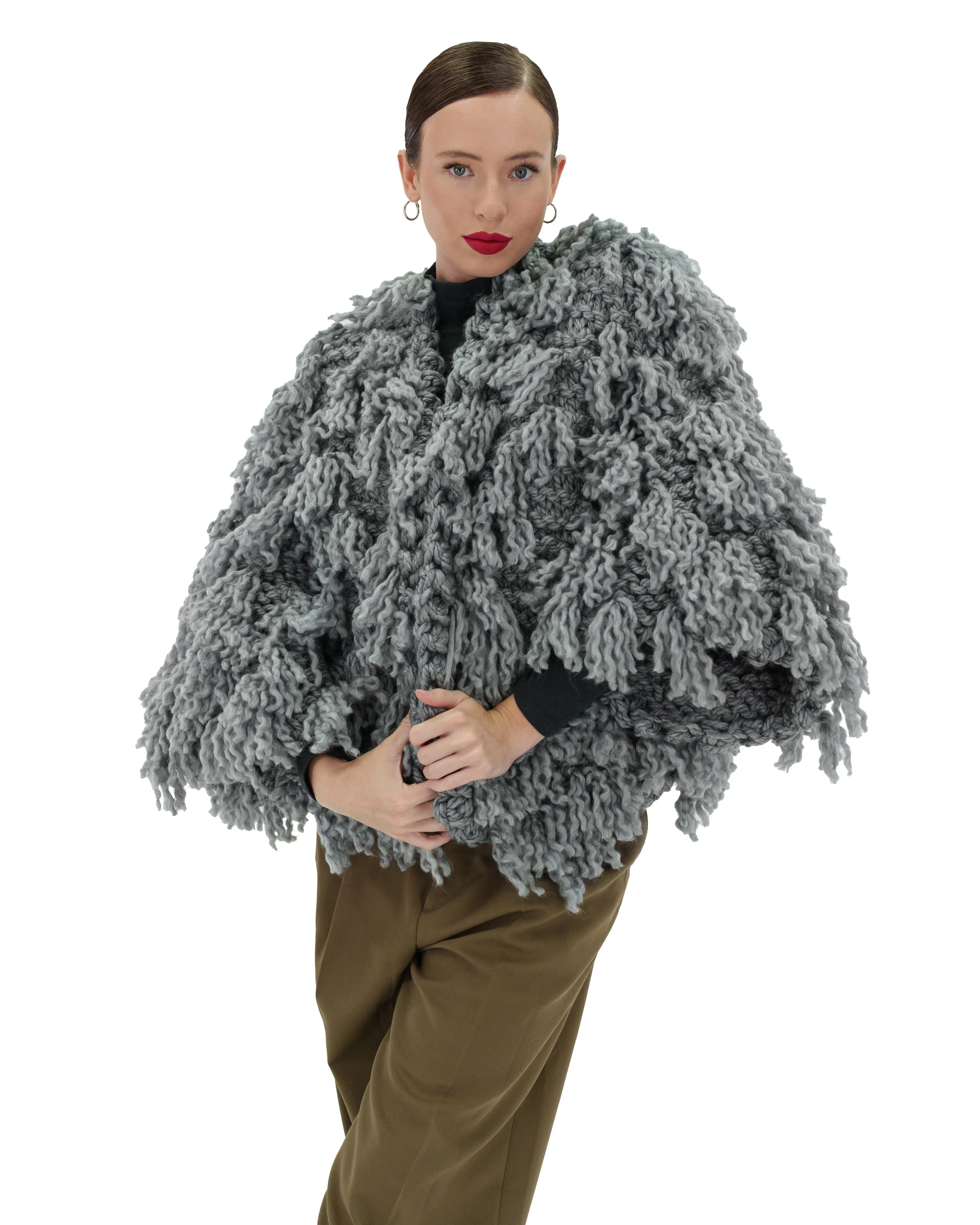 Fur Style Cardigan