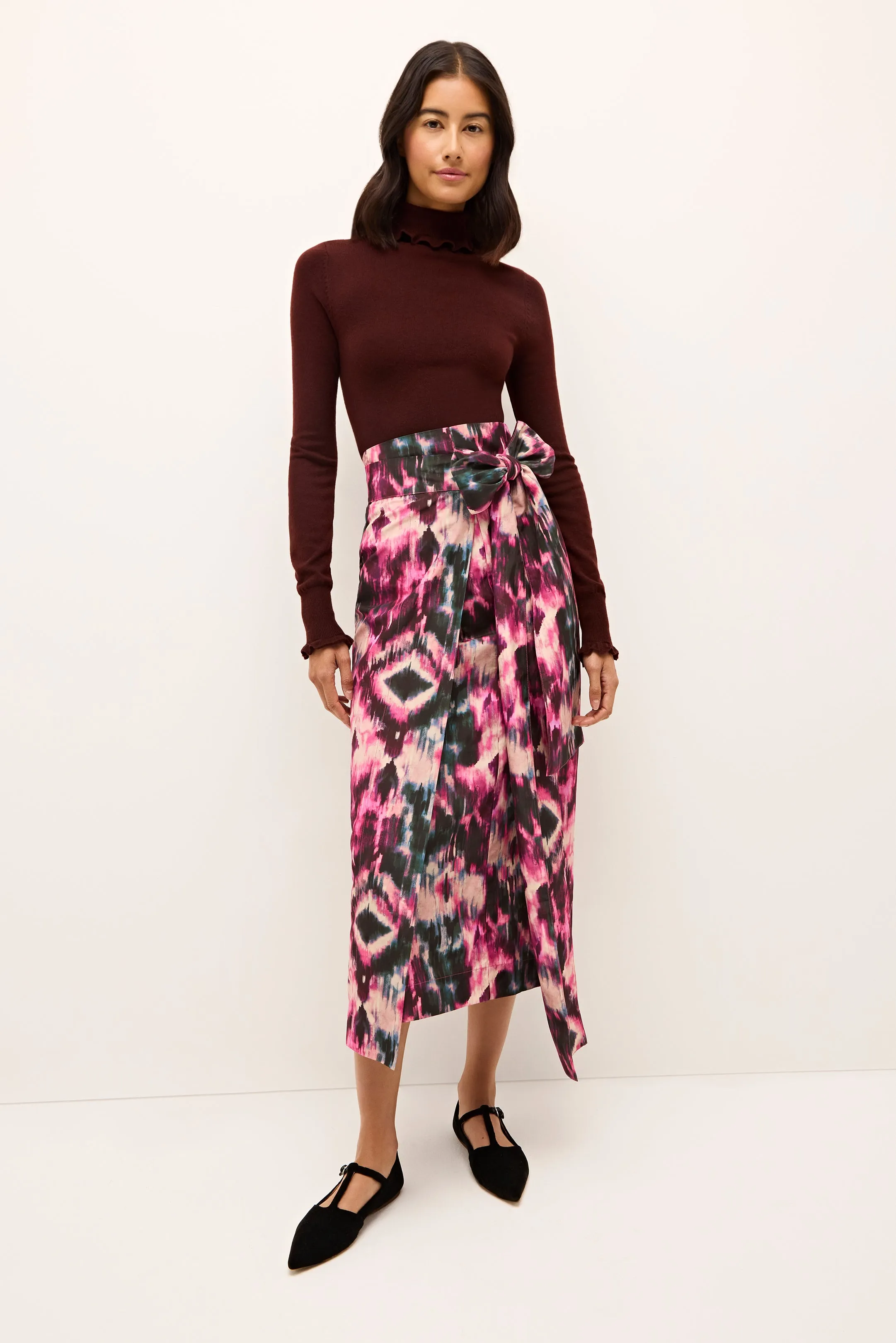 GEORGINA WRAP SKIRT