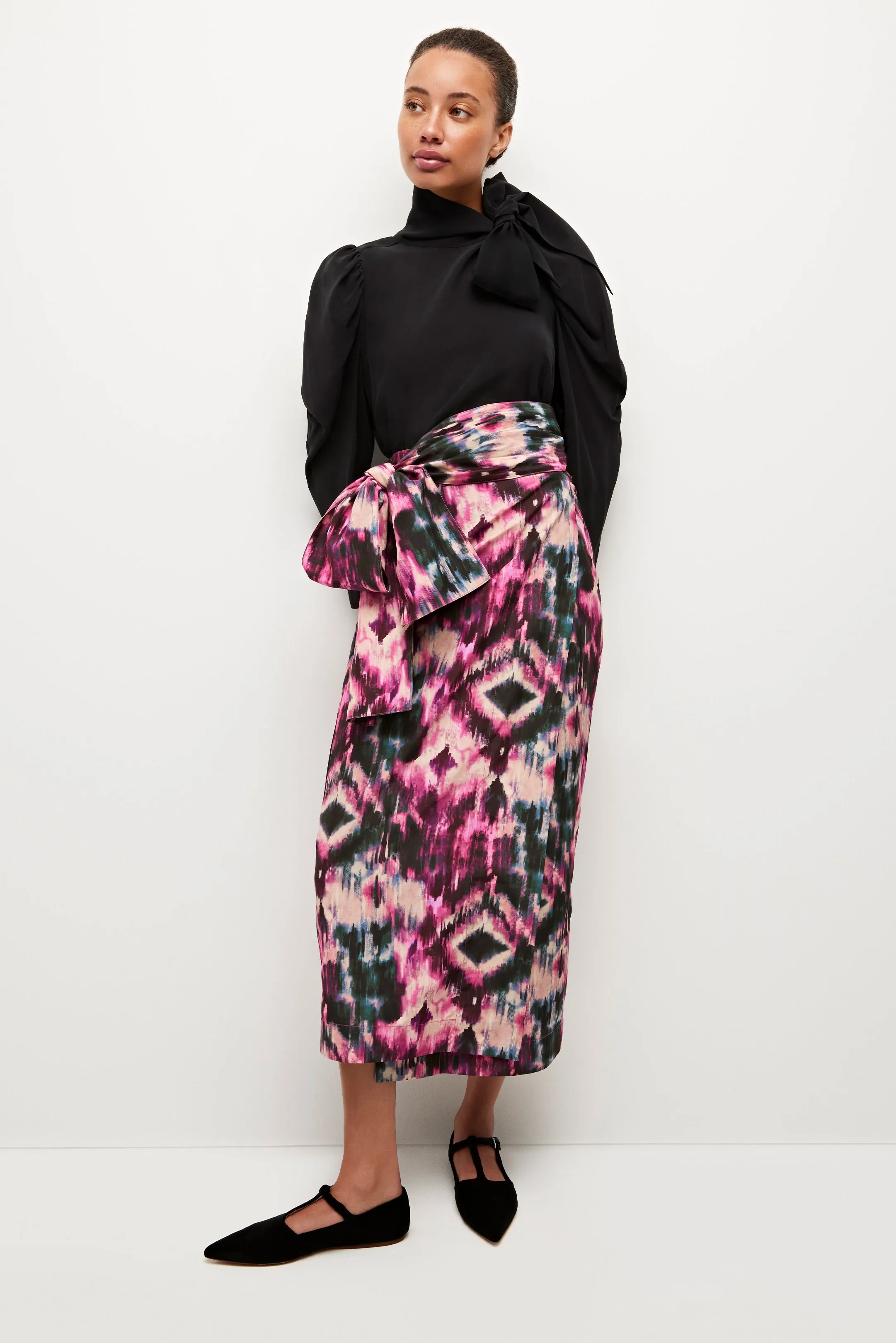 GEORGINA WRAP SKIRT