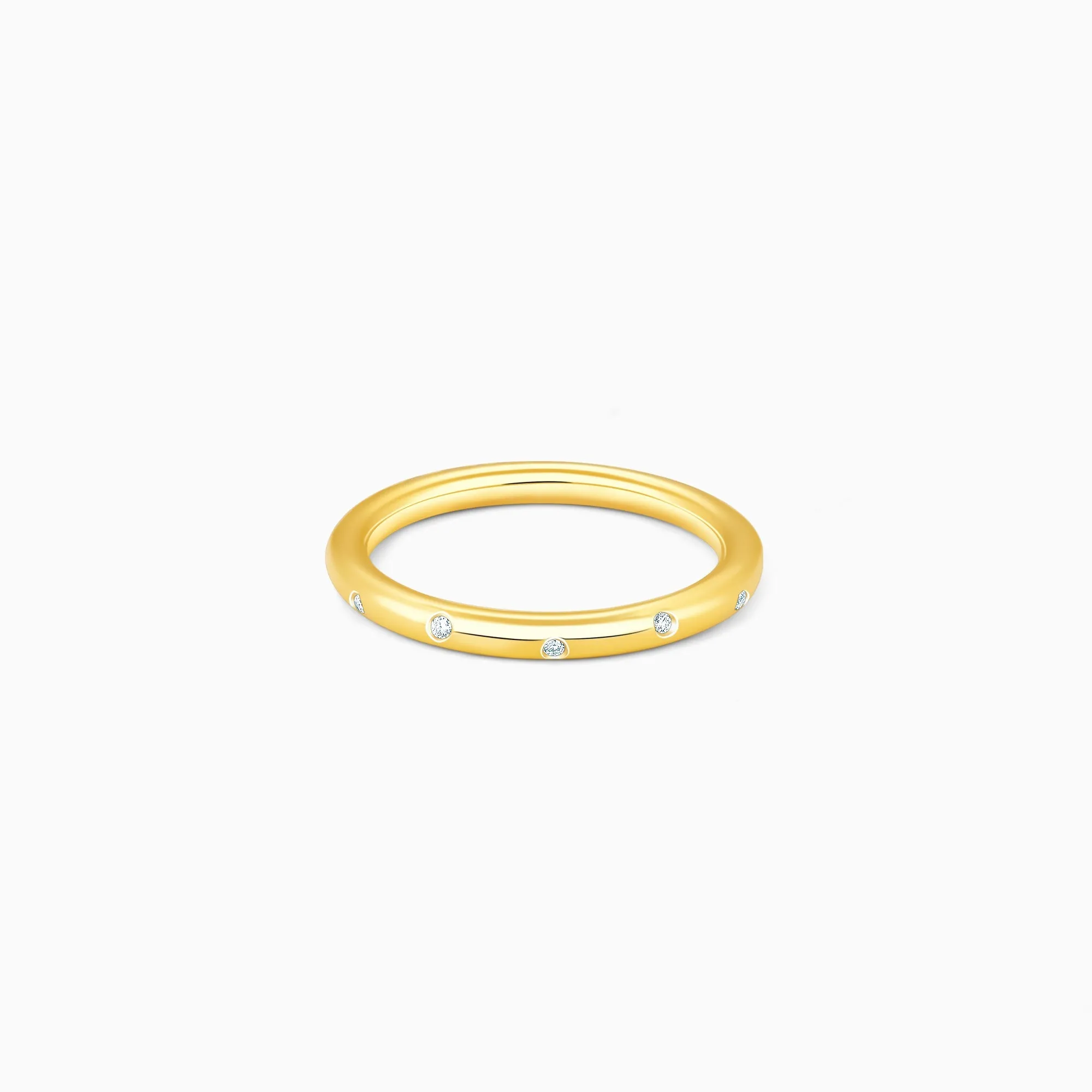 Gold Simple Elegance Diamond Ring