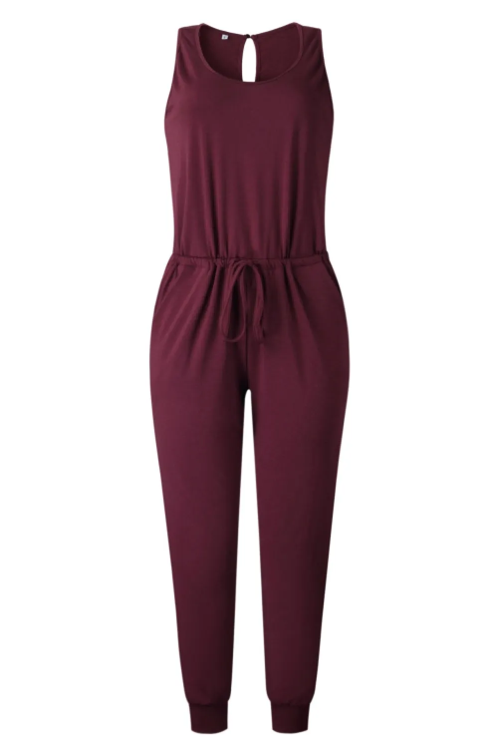 Good Shape Plain Jumpsuit