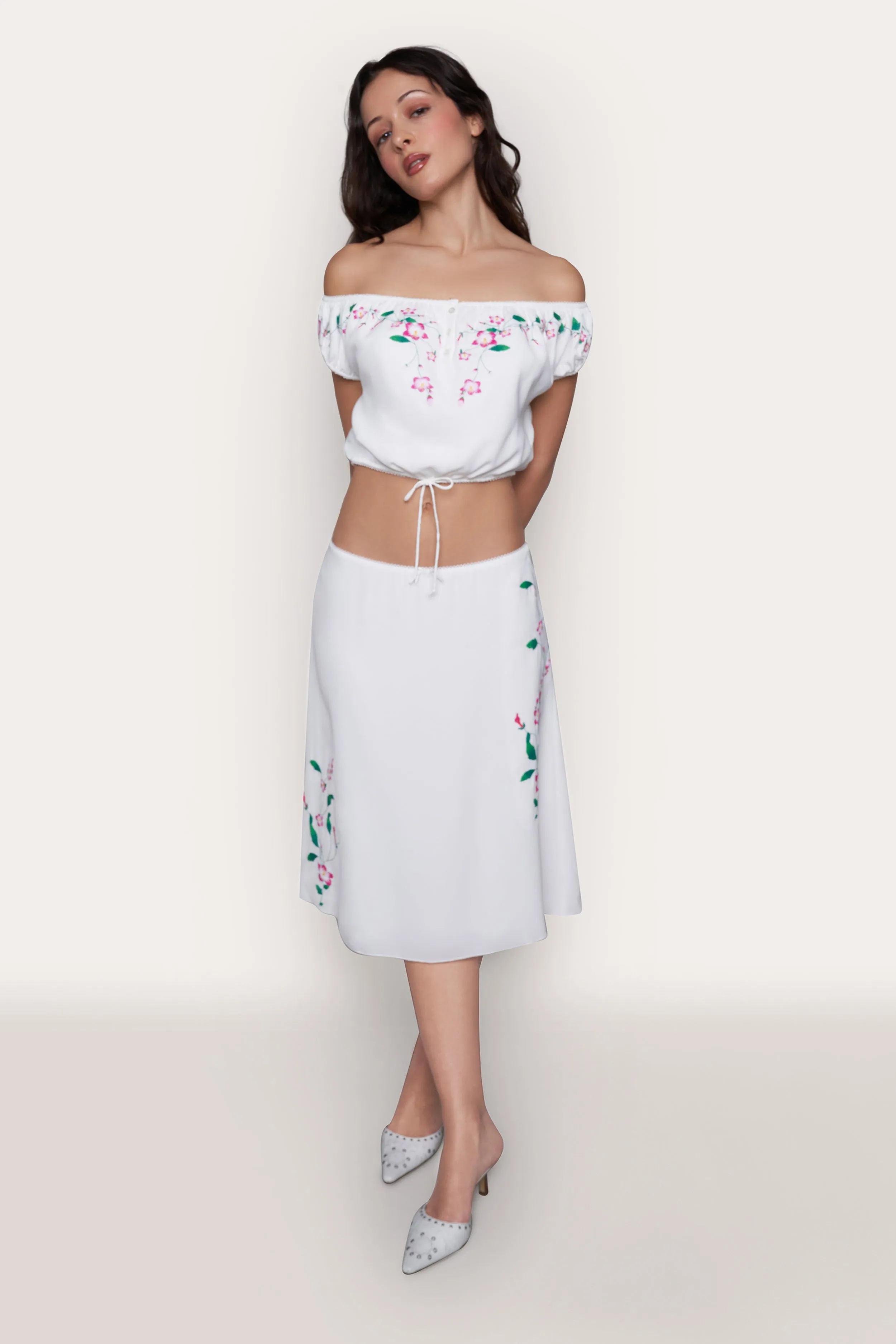 Guizio x Wildflower Water Lily Skirt