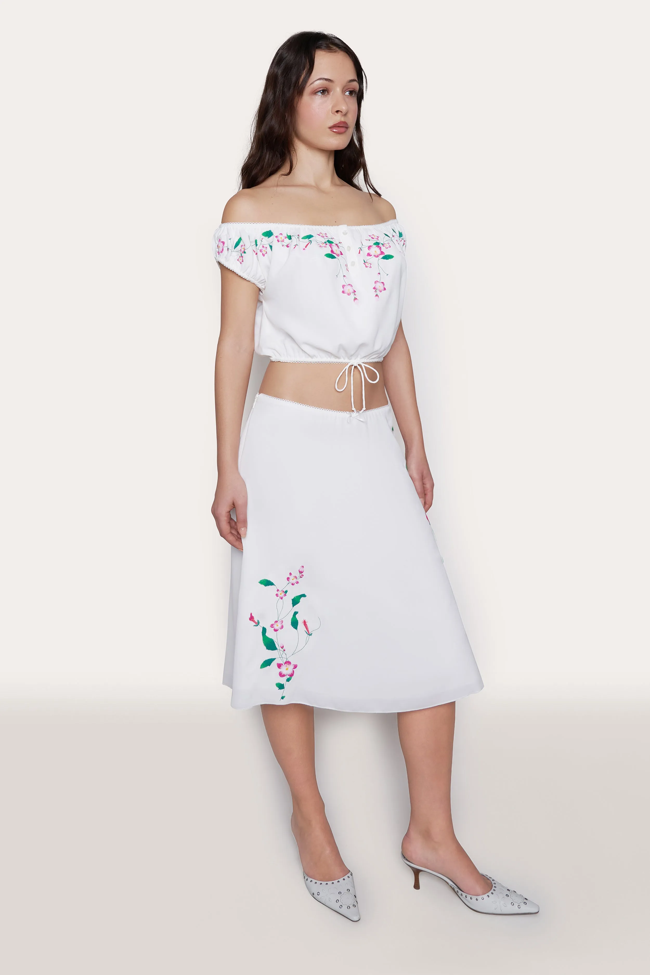 Guizio x Wildflower Water Lily Skirt