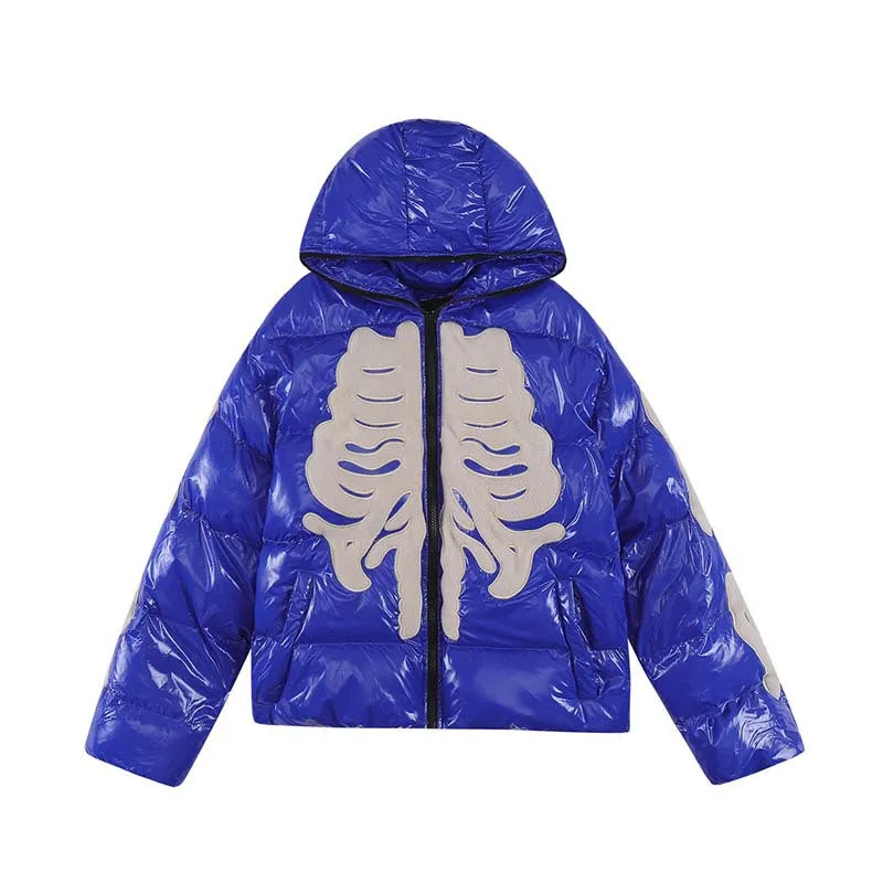 Halloy™ Skeleton Puffer Jacket