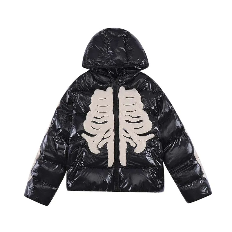 Halloy™ Skeleton Puffer Jacket