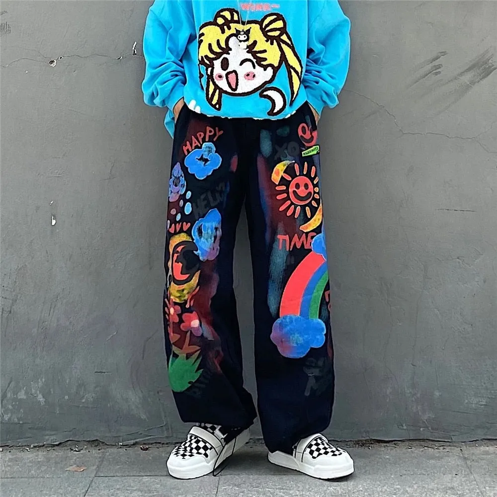 Harajuku Graffiti Pants