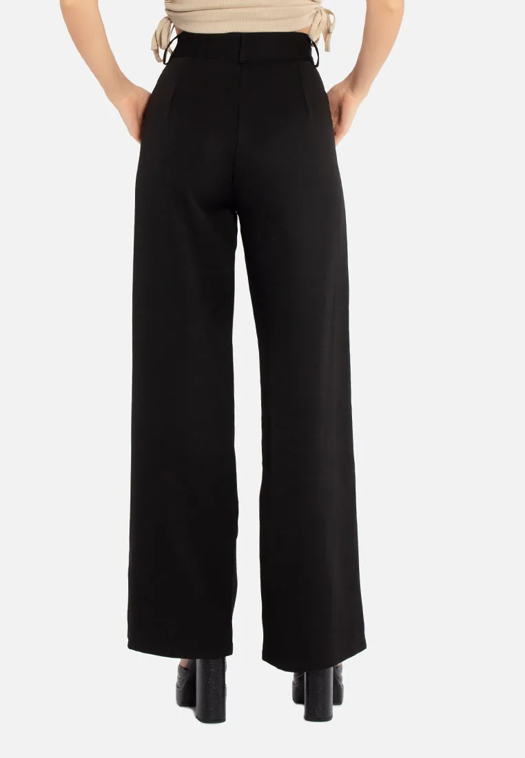 High Waist Flared Pants