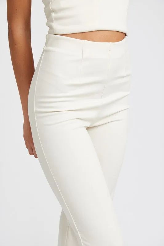 HIGH WAIST FLARED PANTS