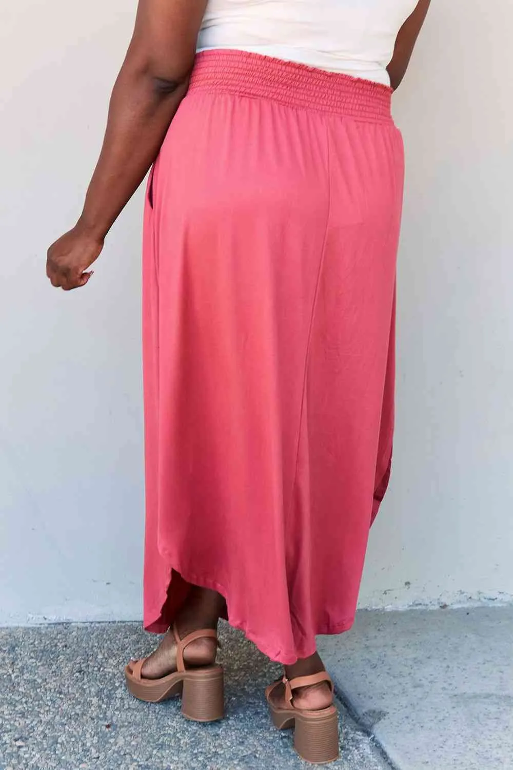 Hot Pink Maxi Skirt